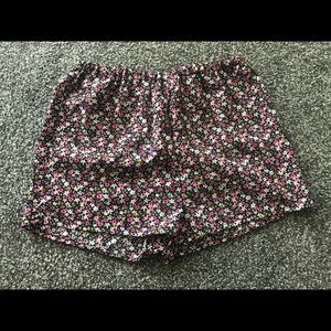 Vintage Floral Hawaiian Shorts
